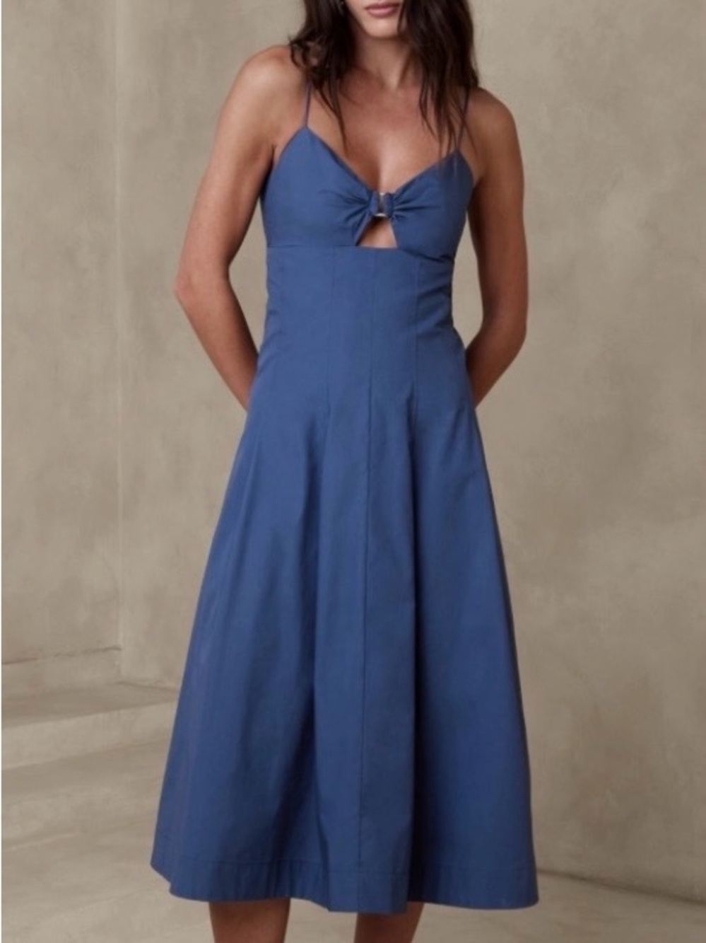 Banana Republic Bandeau Midi Dress